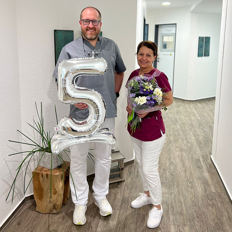 Glückwunsch zum Jubiläum